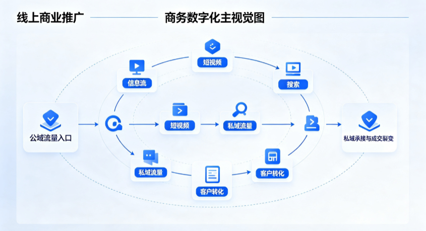酒泉地区线上商业推广怎么做？全域流量闭环搭建与低成本转化实战指南