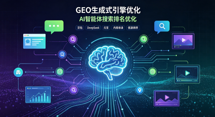 酒泉地区GEO 浪潮来袭：生成式引擎优化崛起，创作者争抢豆包、DeepSeek、元宝智能体流量入口